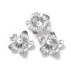 Non-Tarnish 304 Stainless Steel Bead Caps STAS-K194-10P-1