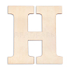 Letter Unfinished Wood Blank Cutouts DIY-ZX040-01H-1