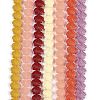 Synthetic Coral Dyed Carved Beads Strands CORA-K009-05A-1