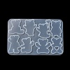 Bear DIY Pendant Silhouette Silicone Molds SIL-F010-02-5