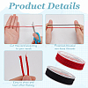 2 Rolls 2 Colors 10M Nylon Braided Cord OCOR-BC0007-58-4