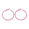 Baking Paint 201 Stainless Steel Hoop Earrings EJEW-P185-B01-05-1