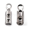 201 Stainless Steel Cord Ends X-STAS-Q103-2