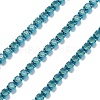 Iron Rhinestone Glass Cup Chain CH-U001-01H-2
