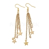 Tassel Dangle Earrings X-EJEW-JE04024-3