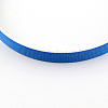 Plain Headwear Hair Accessories Plastic Hair Band Findings OHAR-S187-03-4