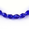 Transparent Glass Bead Strands LS-GLAA-R024-6x8mm-01-2