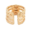 Ion Plating(IP) 304 Stainless Steel Multi-layer Open Cuff Rings RJEW-F167-05G-03-4