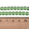 Transparent Glass Beads Strands GLAA-T032-T6mm-26-2
