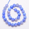Natural Agate Bead Strands G-K166-07F-12mm-2