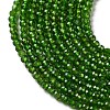 Natural Green Diopside Beads Strands GG-CBA4941-A02-3mm-4