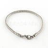 Tarnish Resistant 304 Stainless Steel European Style Bracelets for Jewelry Making LS-PPJ-R002-02-1