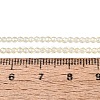 Transparent Glass Beads Strands EGLA-N028-01A-A09-5