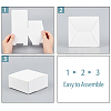 Foldable Cardboard Paper Jewelry Boxes CON-PH0001-78-4