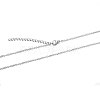 304 Stainless Steel Cable Chain Necklace X-STAS-T040-PJ204-45-2
