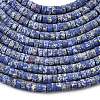 Dyed Synthetic Imperial Jasper Beads Strands G-Z089-A03-N-5