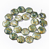 Drawbench Freshwater Shell Beads Strands X-SHEL-T014-013E-2