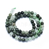 Natural Green Rutilated Quartz Beads Strands G-E561-14-6mm-2