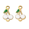 Ion Plating(IP) 304 Stainless Steel Enamel Fruit Connector Charms STAS-P373-01G-01-1