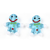 Gingerbread Man Handmade Lampwork Beads LAMP-G150-04A-2