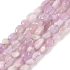 Natural Kunzite Beads Strands G-A254-B02-01-1