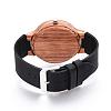 Zebrano Wood Wristwatches WACH-H037-03-3