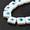 Handmade Evil Eye Lampwork Beads Strands LAMP-G154-03G-4