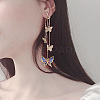 Cheriswelry 48Pcs 8 Style Alloy Open Back Bezel Pendants FIND-CW0001-13-8