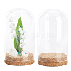 Glass Dome Cover AJEW-SC0001-62-1
