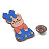 Bear with Bowknot Enamel Pins JEWB-Q036-02D-3