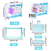 1 Set Acrylic Nail Art Display Boards ODIS-PH0001-62A-2
