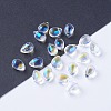Electroplate Glass Beads EGLA-L014-19-2
