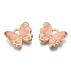 Alloy Enamel Charms ENAM-S121-070K-3