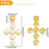 Shell Pearl Pendants ZIRC-NB0001-49G-5