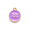 Alloy Enamel Pendants X-ENAM-S124-01A-01J-2