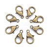 Antique Bronze Alloy Lobster Claw Clasps X-E105-NFAB-1