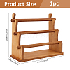 3-Tier Wooden Bracelet Organizer Display Riser Stands ODIS-WH0030-277A-2