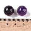 Natural Amethyst No Hole Sphere Beads G-K353-04B-03-3