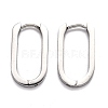 Tarnish Resistant 304 Stainless Steel Huggie Hoop Earrings STAS-H156-11C-P-1