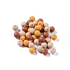 Round Food Grade Eco-Friendly Silicone Focal Beads SIL-F003-01A-1