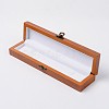 Rectangle Wooden Jewelry Necklace Boxes OBOX-F002-10-4