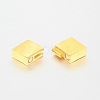 Smooth Surface 316 Surgical Stainless Steel Rectangle Magnetic Clasps with Glue-in Ends STAS-E106-26G-2