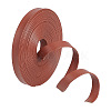 5M Flat PU Imitation Leather Cord LC-WH0009-07B-1
