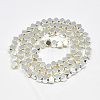 Electroplate Non-magnetic Synthetic Hematite Beads Strands X-G-Q465-31S-2