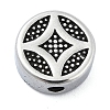 304 Stainless Steel Beads STAS-H219-06AS-1