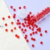 6/0 Transparent Glass Seed Beads SEED-YW0002-11A-6