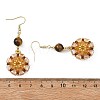 Glass Seed Beads Dangle Earrings EJEW-MZ00763-7
