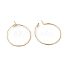 316L Surgical Stainless Steel Hoop Earring Findings STAS-G229-07G-05A-1