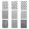 Plastic Embossing Folders DIY-GL0001-14-1