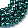 Baking Paint Glass Pearl Bead Strands X-HY-Q003-3mm-79-1